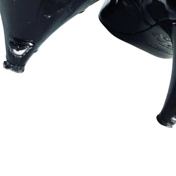 Saint Laurent cat 50 lace up kitten heel boots - Picture 7 of 7